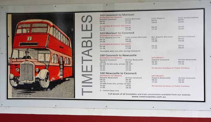 Rover Motors timetables